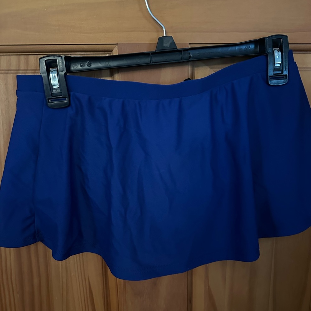 Maurices Blue Swim Skirt